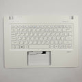 Acer Aspire V3-372 Handauflage Tastatur Arabisch QWERTY Palmrest Keyboard Weiß