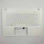 Acer Aspire V3-372 Handauflage Tastatur Arabisch QWERTY Palmrest Keyboard Weiß