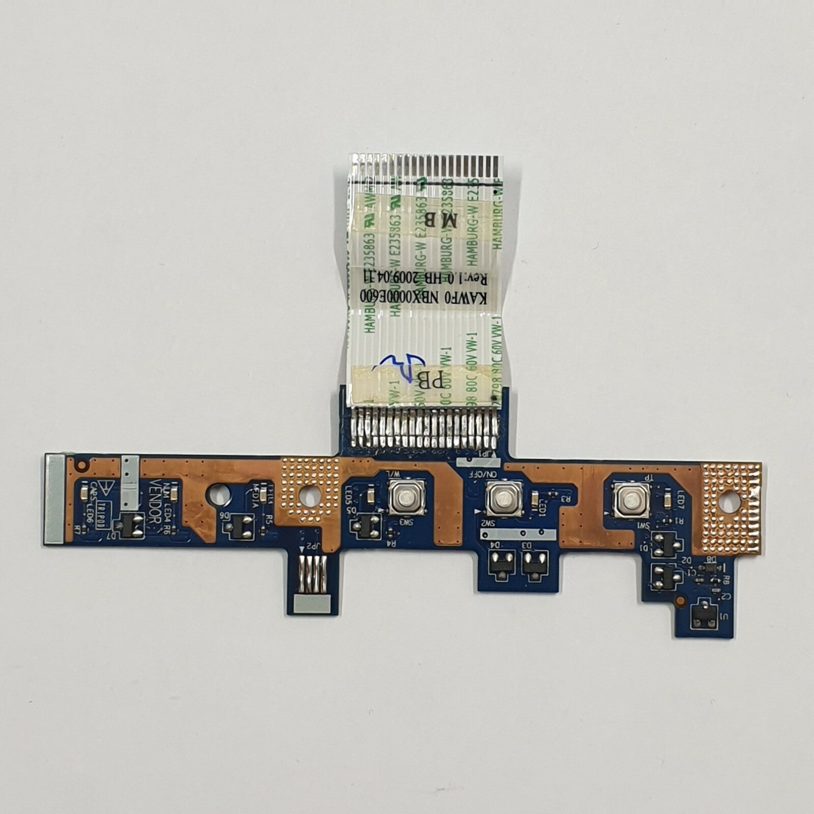 Acer eMachines E525 Powerbutton Board Schalter Platine Power Button Switch