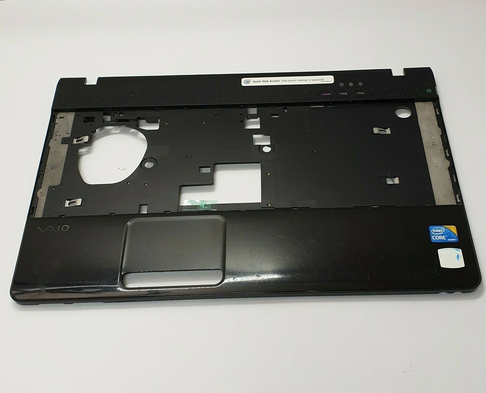 Sony VAIO PCG-71211M Handauflage Palmrest Oberseite Gehäuse Touchpad