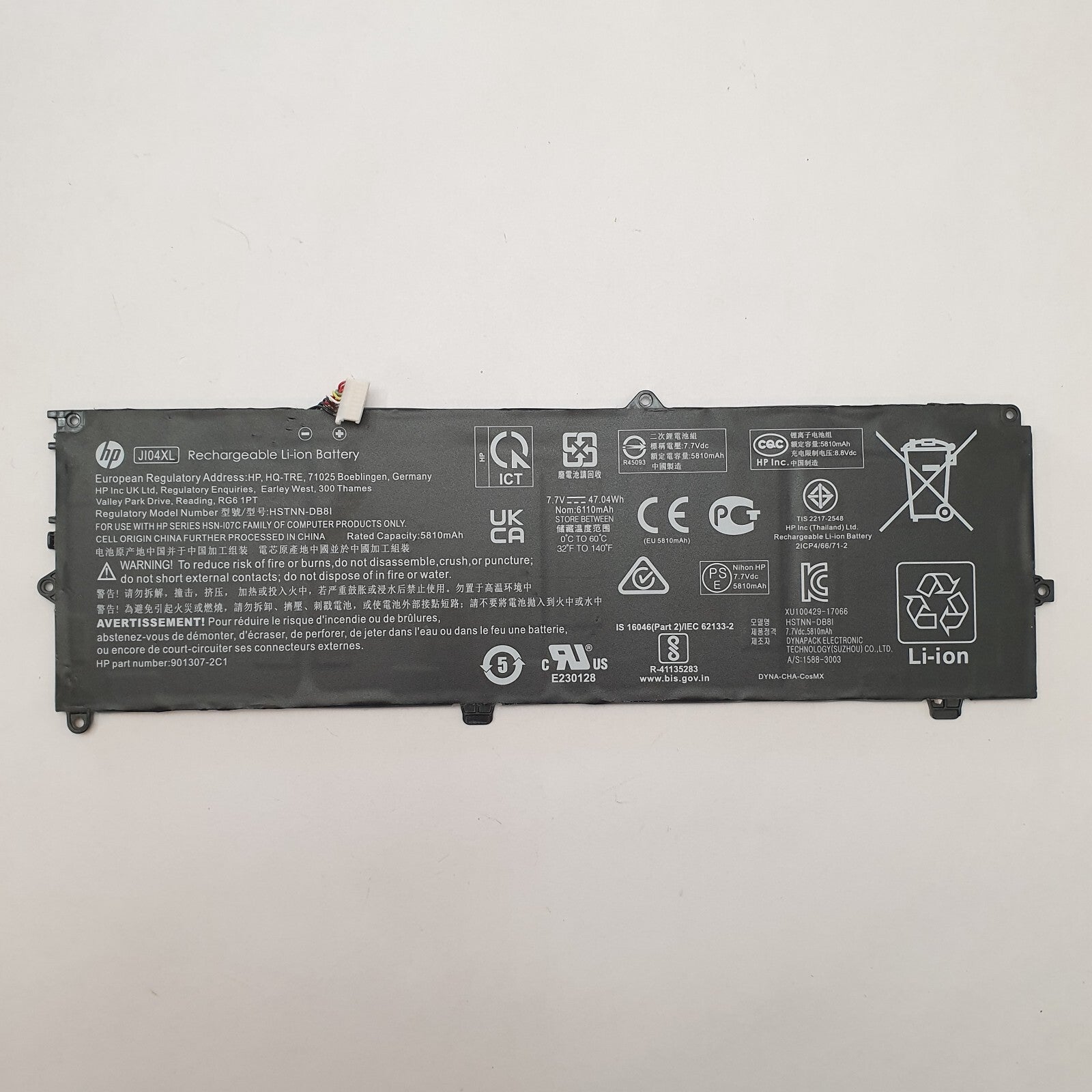 HP Elite X2 1012 G2 Original Akku 5810mAh Li ion Battery Pack