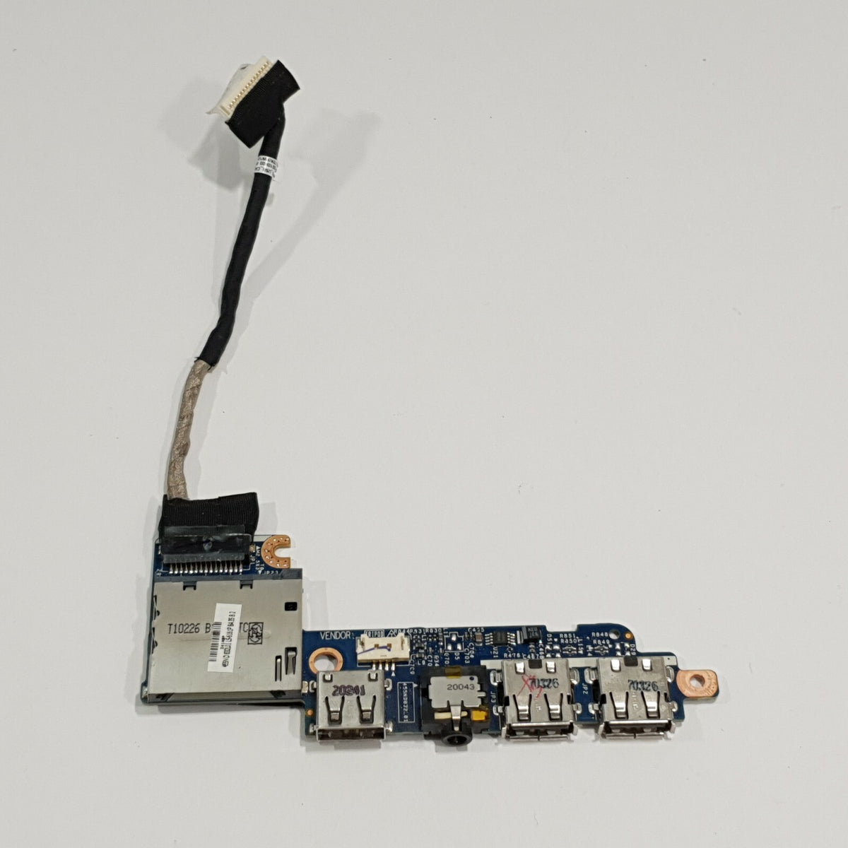 HP ProBook 5320m Audio Sound USB I/O Board Platine USB Port Audio Jack