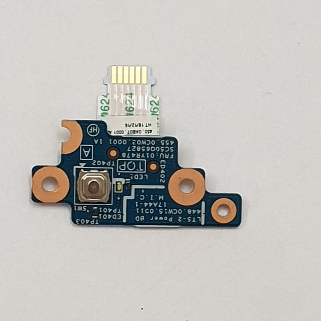 Lenovo ThinkPad T580 Powerbutton Einschaltknopf Power Button Board