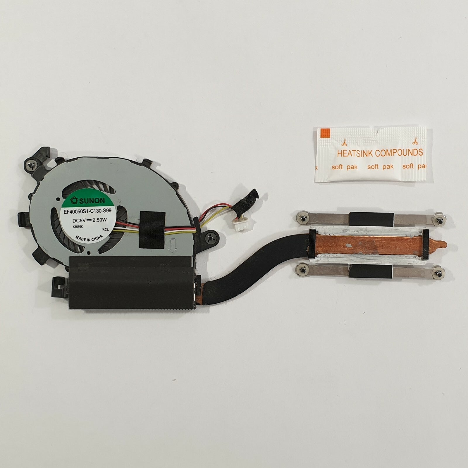 Acer Chromebook c720 CPU Kühler Lüfter Heatsink Fan Wärmeleitpaste – Bild 2