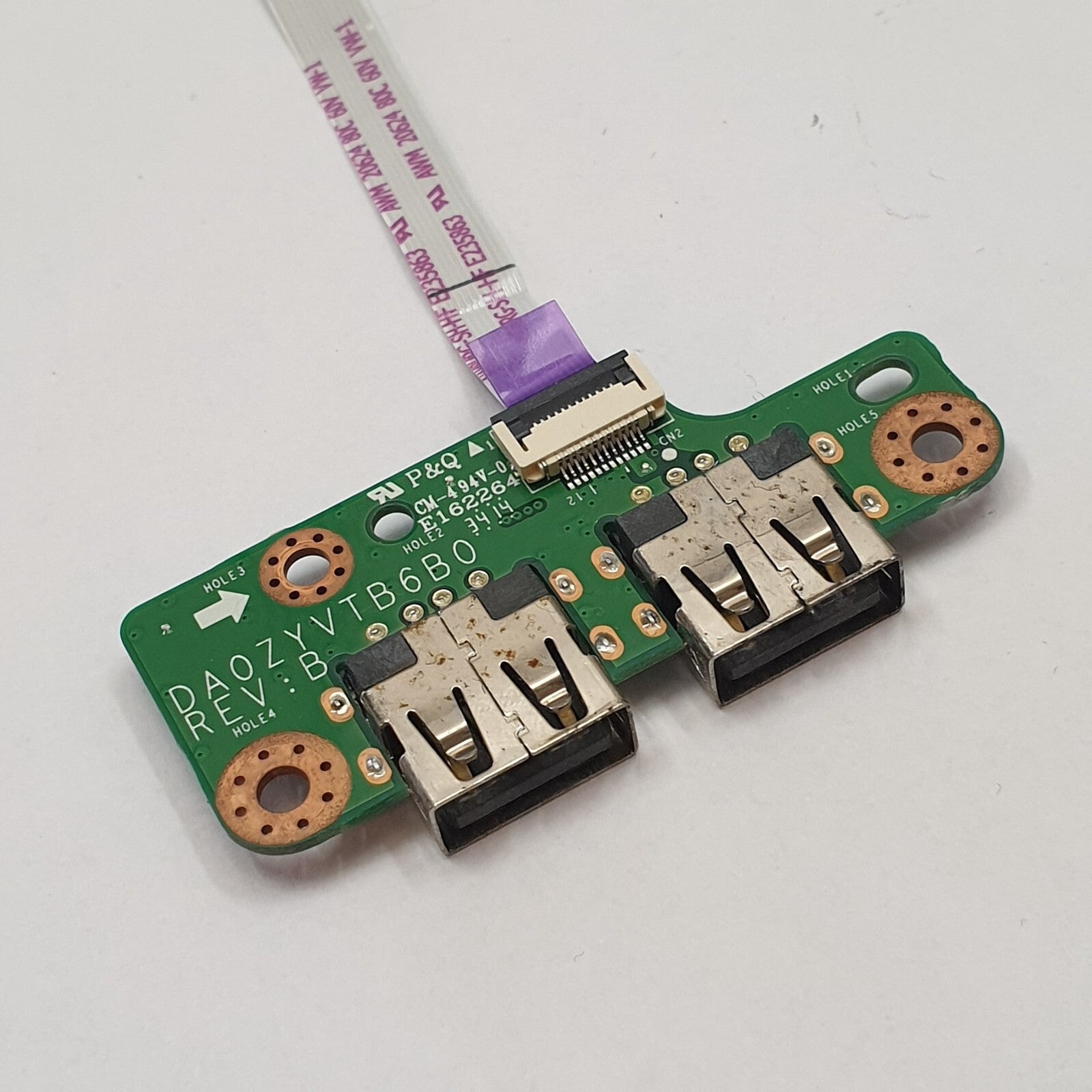 Acer Aspire E5-731 USB Board Platine USB Port Connector mit Kabel