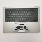 Apple MacBook Pro 14" A2442 2021 Handauflage + Akku ! Tastatur Deutsch Palm Rest