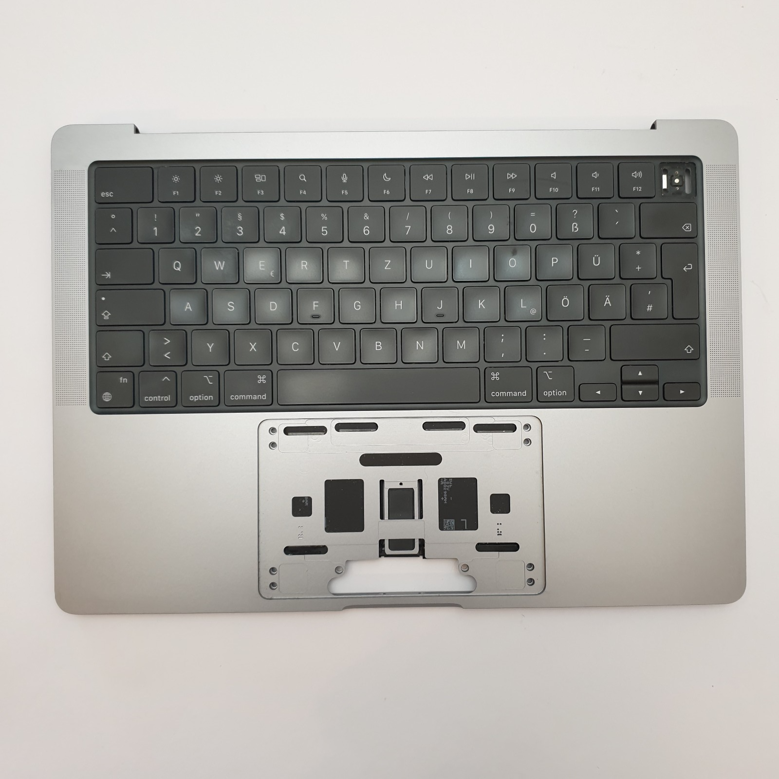 Apple MacBook Pro 14" A2442 2021 Handauflage + Akku ! Tastatur Deutsch Palm Rest