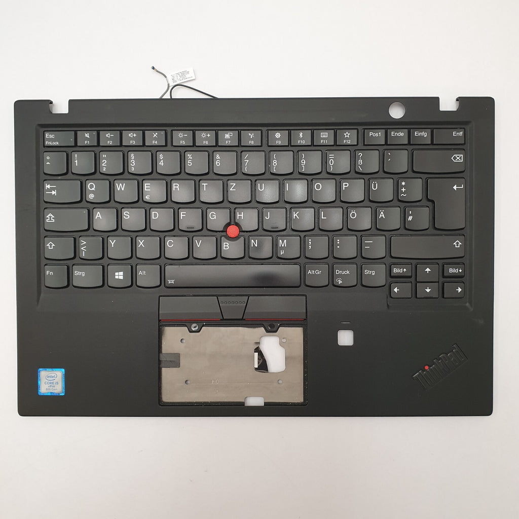 Lenovo ThinkPad X1 Carbon 6th Gen Tastatur Deutsch QWERTZ Palmrest Backlit