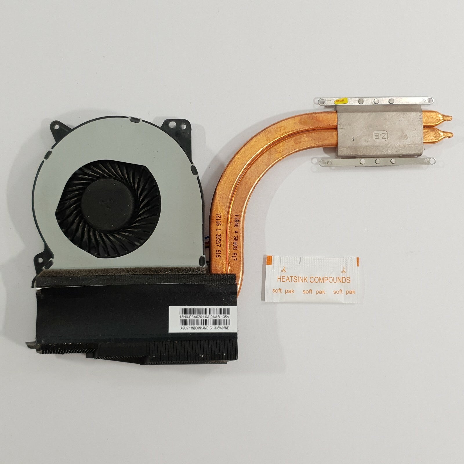 Asus G750J Kühler Heatsink mit Lüfter Fan Laptop Notebook Kühlung