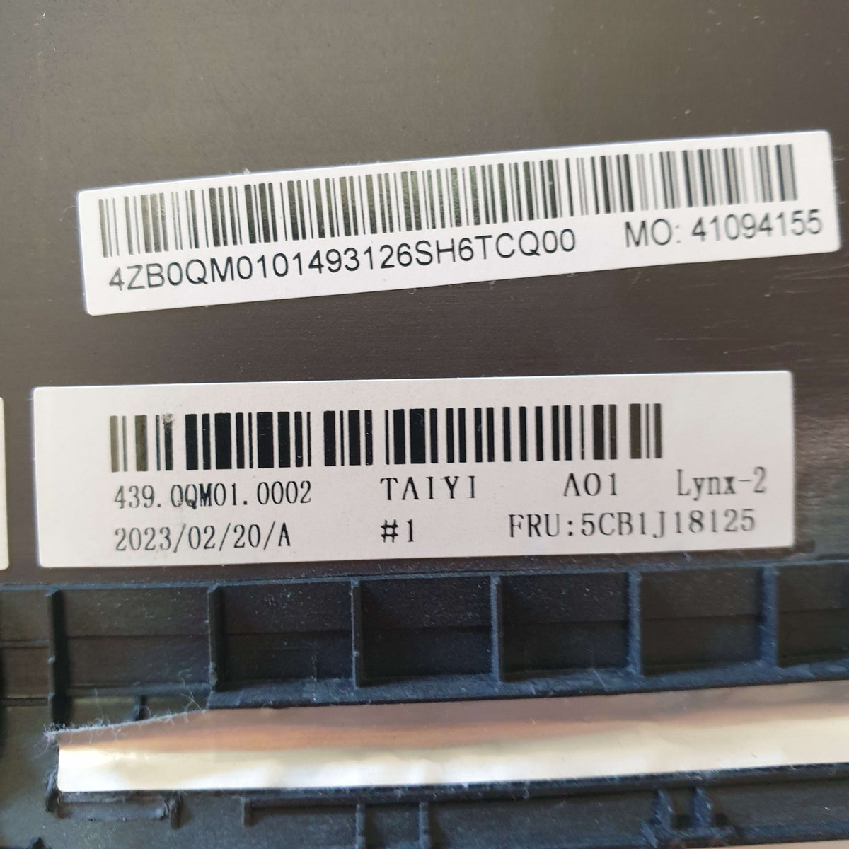 Lenovo ThinkPad X13 Yoga G3 Gehäuse Unterschale Unterteil Bottom Base Cover Case