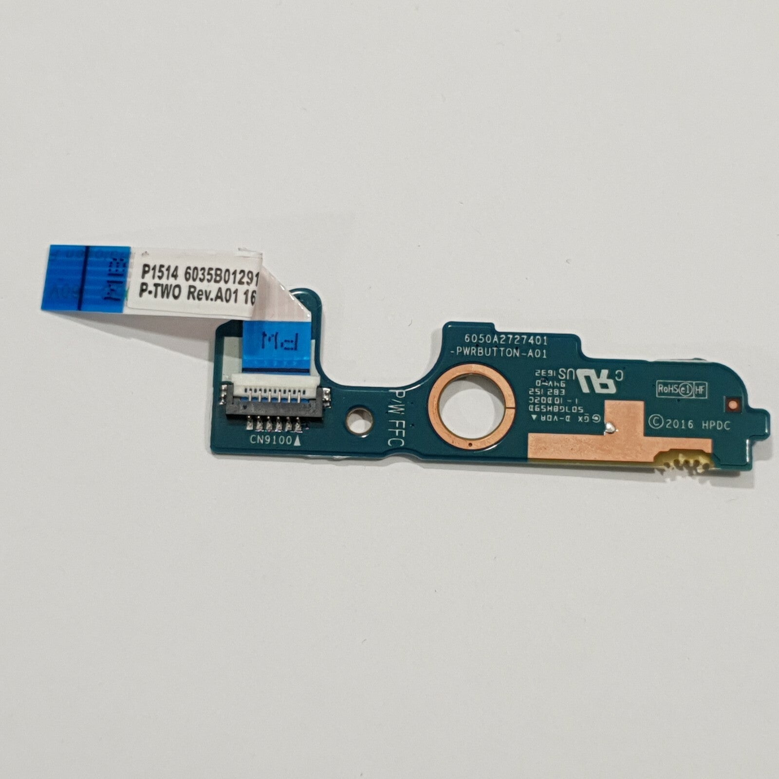 HP EliteBook 840 G3 Powerbutton Platine Einschaltknopf Power Button Board – Bild 2