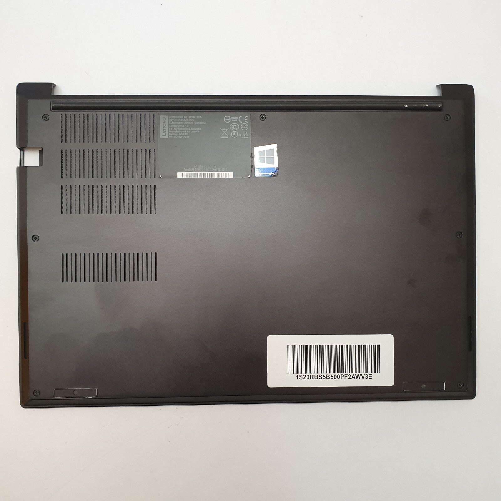 Lenovo Thinkpad E14 G1 Gen 1 Gehäuse Unterschale Unterteil Bottom Ersatzteil