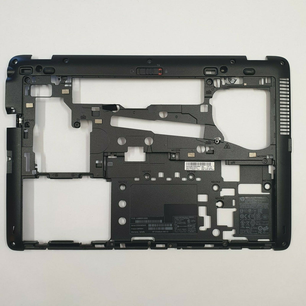 HP EliteBook 840 G2 Gehäuse Unterschale Unterteil Bottom Base Cover Ersatzteil