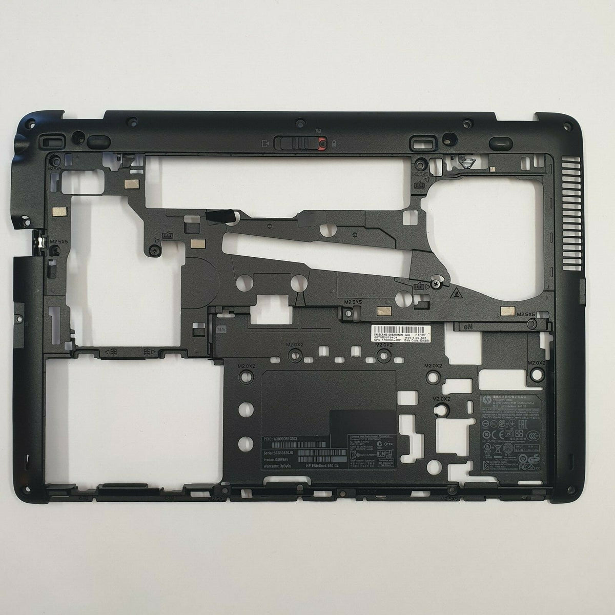 HP EliteBook 840 G2 Gehäuse Unterschale Unterteil Bottom Base Cover Ersatzteil