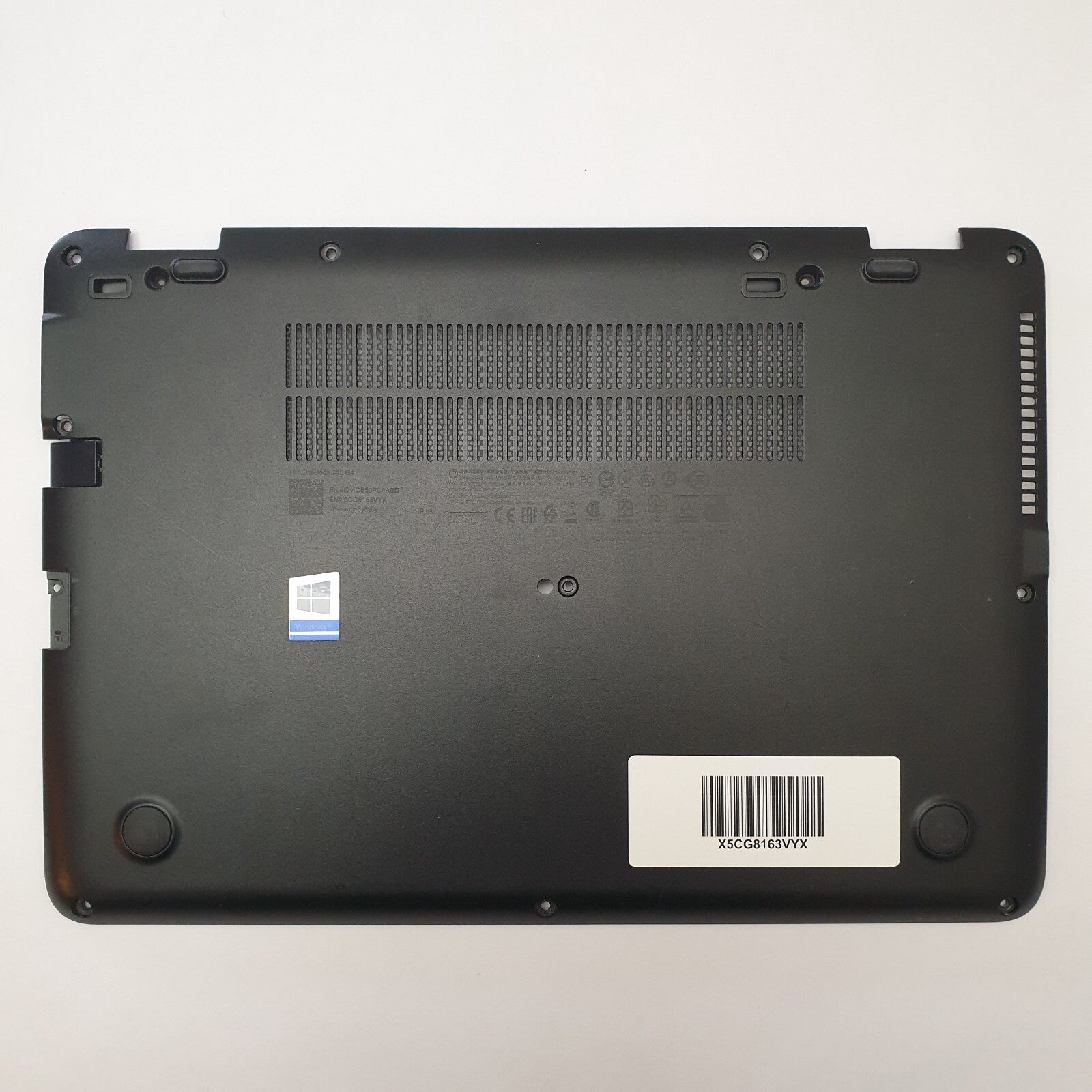 HP EliteBook 745 G4 Gehäuse Unterschale Unterteil Bottom Base Cover Ersatzteil