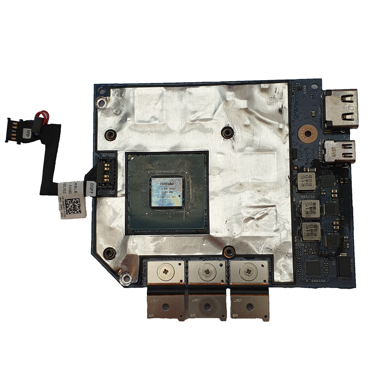 Dell Precision 7530 Nvidia Quadro P1000 Grafikkarte GPU Board