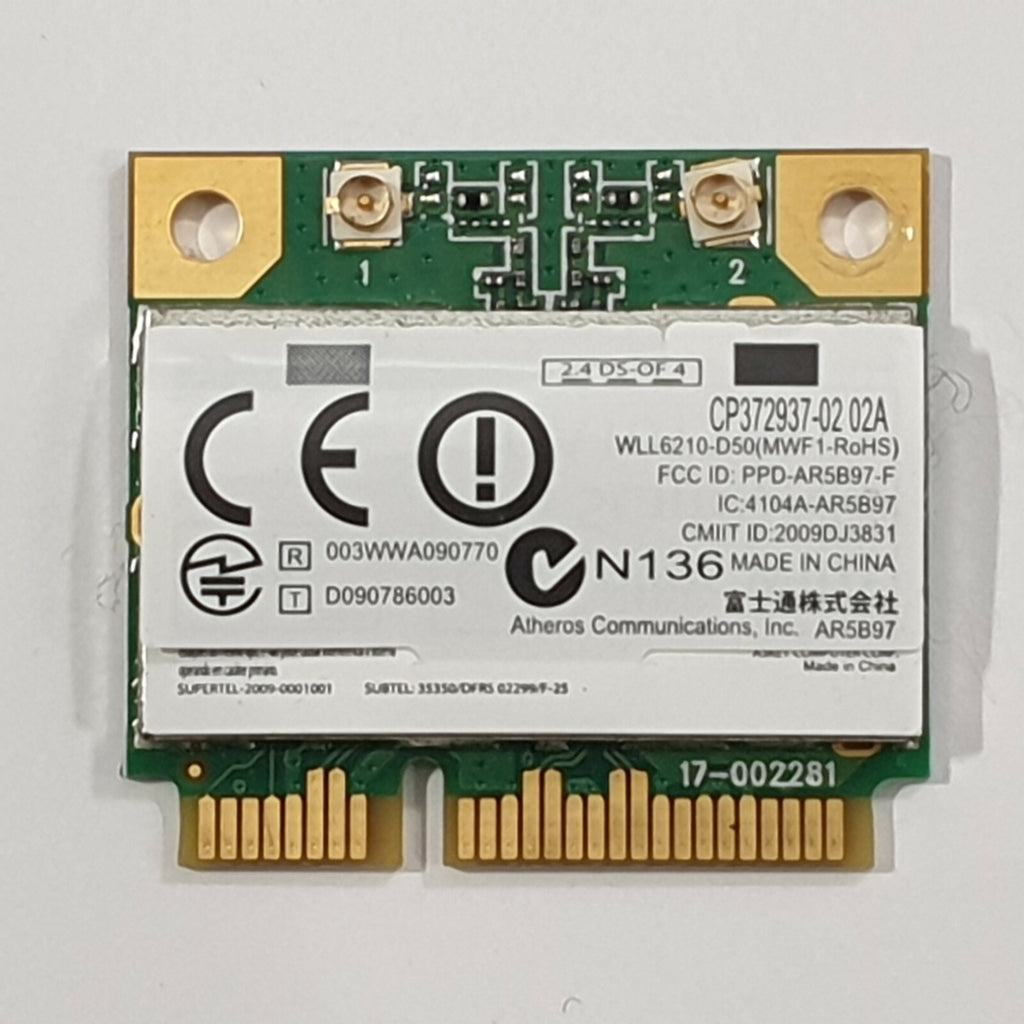 Fujitsu Lifebook T731 WLAN Karte Wifi Wireless LAN Adapter CP372937-02