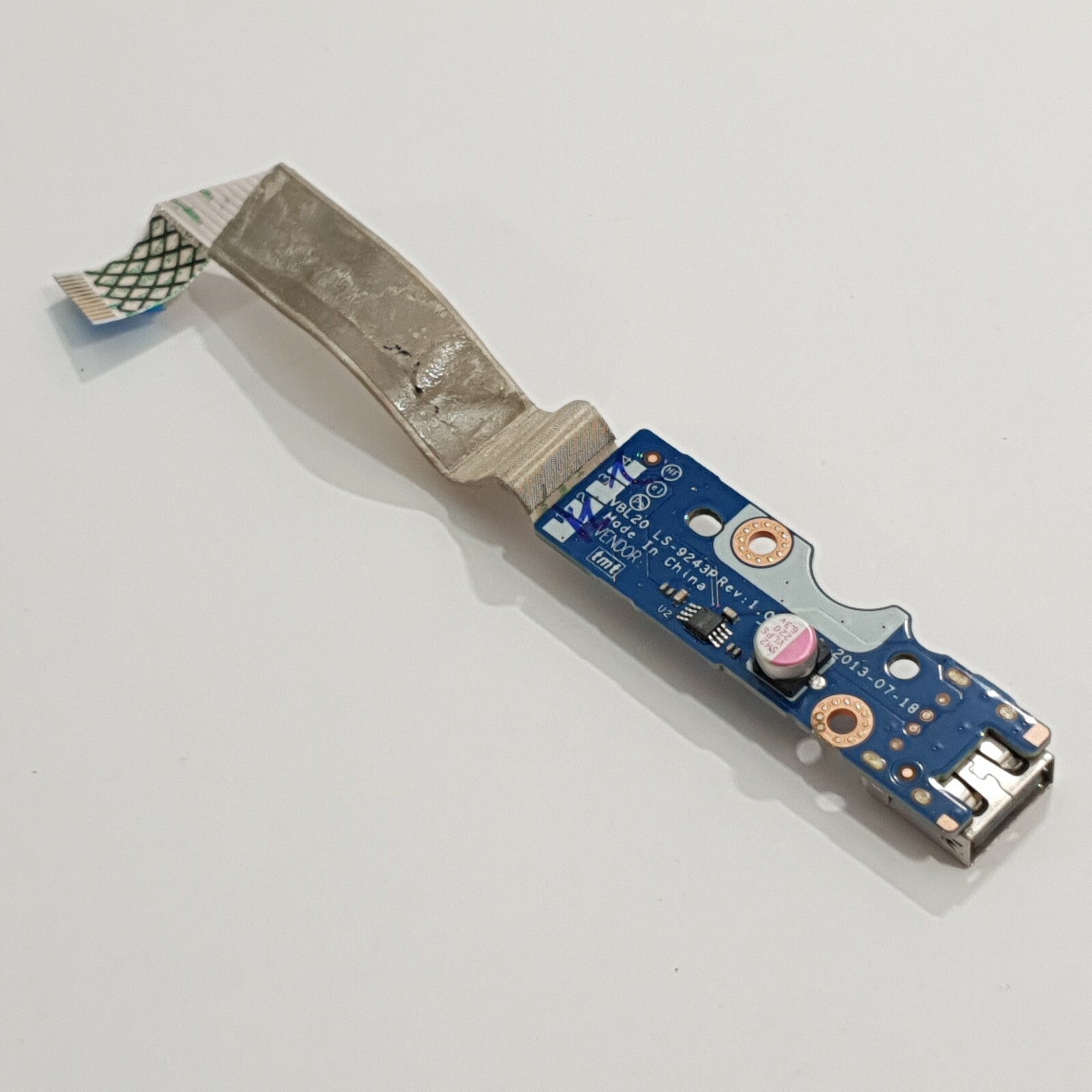 HP ZBook 15 G1 G2 USB Board Platine Anschluss USB Port mit Kabel – Bild 2