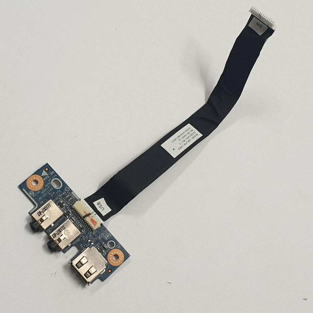 ASUS K53B USB Audio Port Platine I/O Board mit Kabel