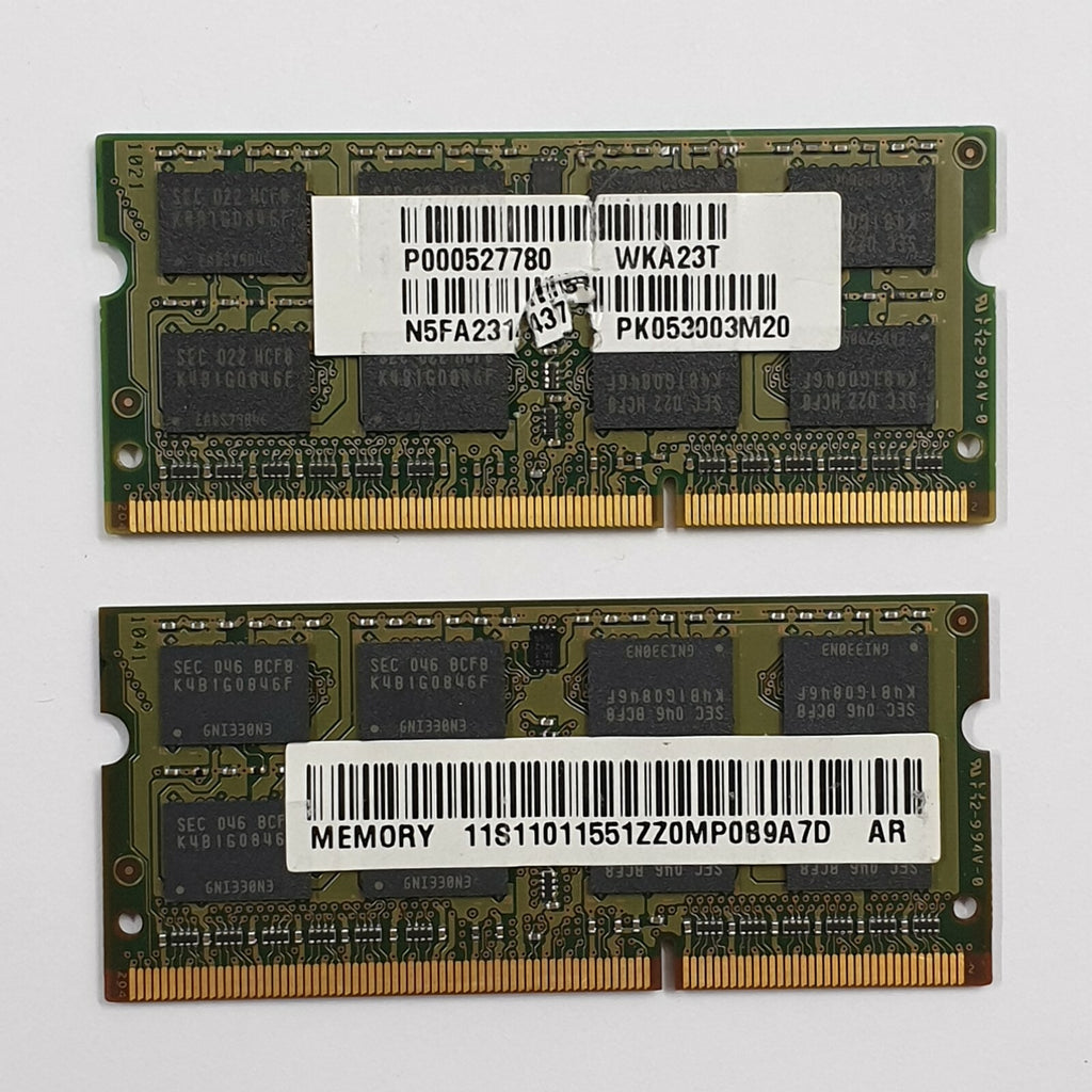 Acer eMachines E642G - 4GB Samsung 2GB DDR3 1066 SODIMM RAM 1x2GB Laptop