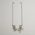 Asus X53B Displayscharniere Leisten L+R Scharniere Links Rechts Hinges Set