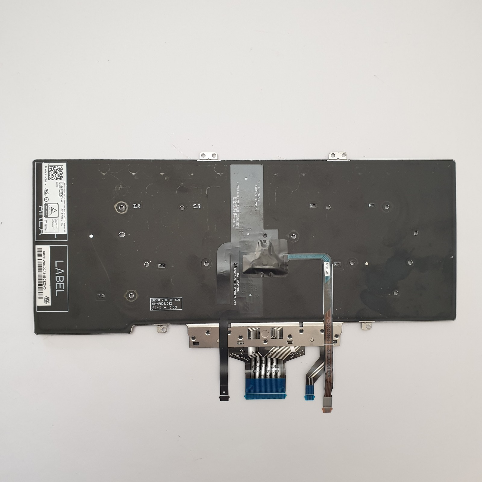Dell Latitude 5410 Keyboard Swedish Finnish QWERTY Tastatur – Bild 2