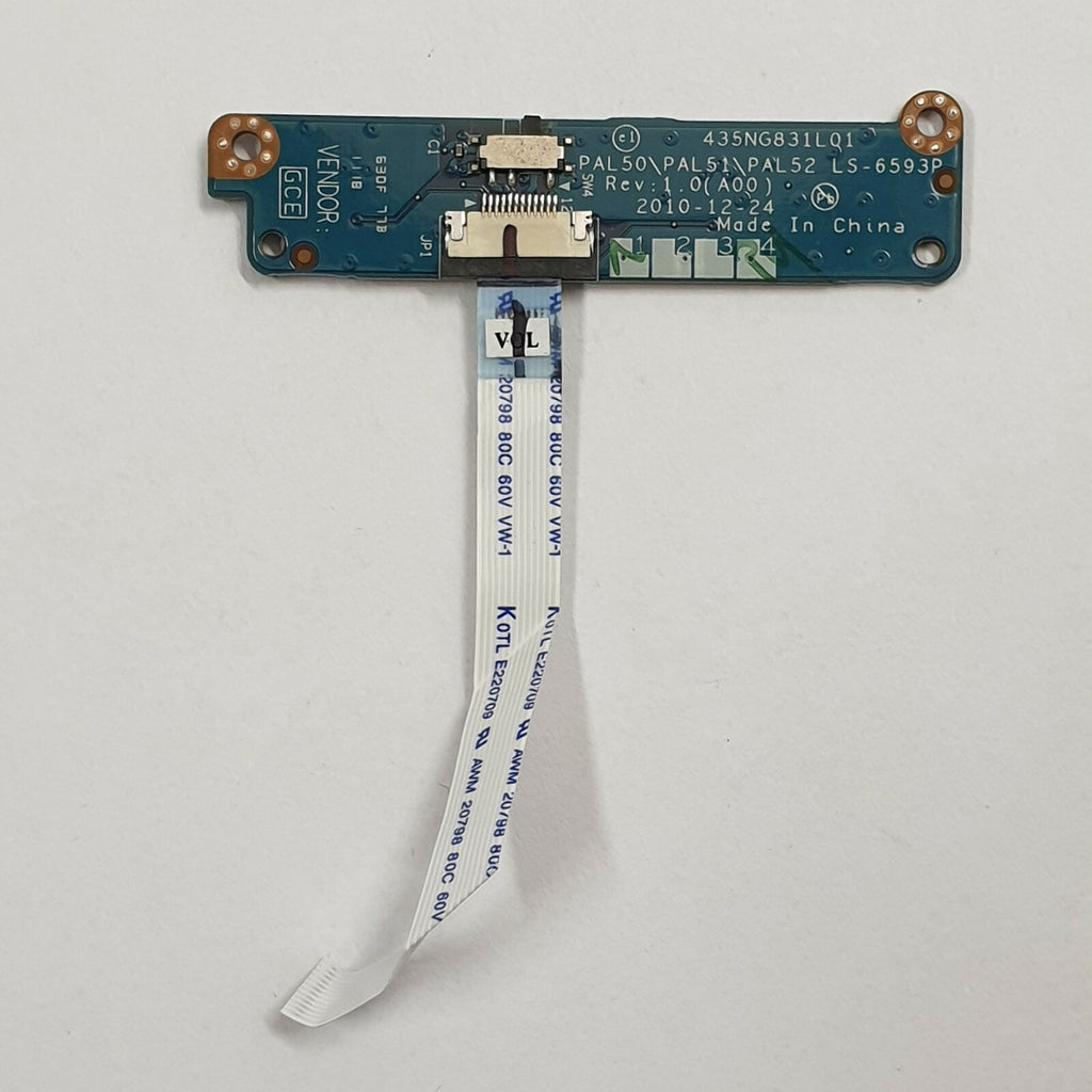 Dell Latitude E6420 Powerbutton Platine Einschaltknopf Board Power Switch