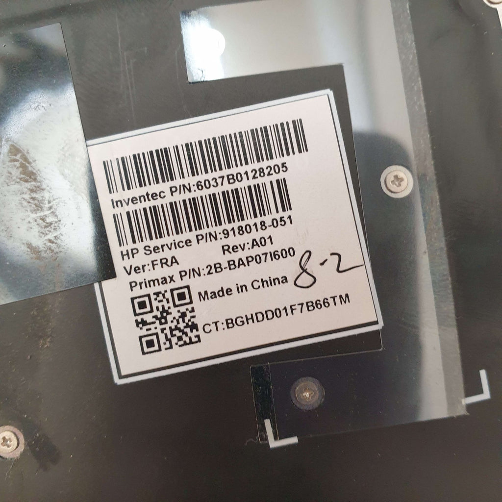 HP EliteBook X360 1030 G2 Handauflage Tastatur Français AZERTY Palmrest Backlit