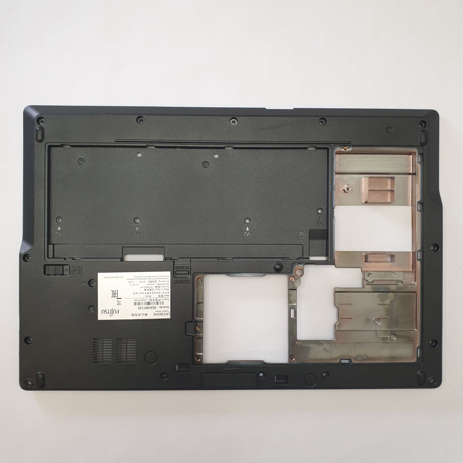 Fujitsu Lifebook E458 Gehäuse Unterschale Unterteil Bottom Base Cover Ersatzteil