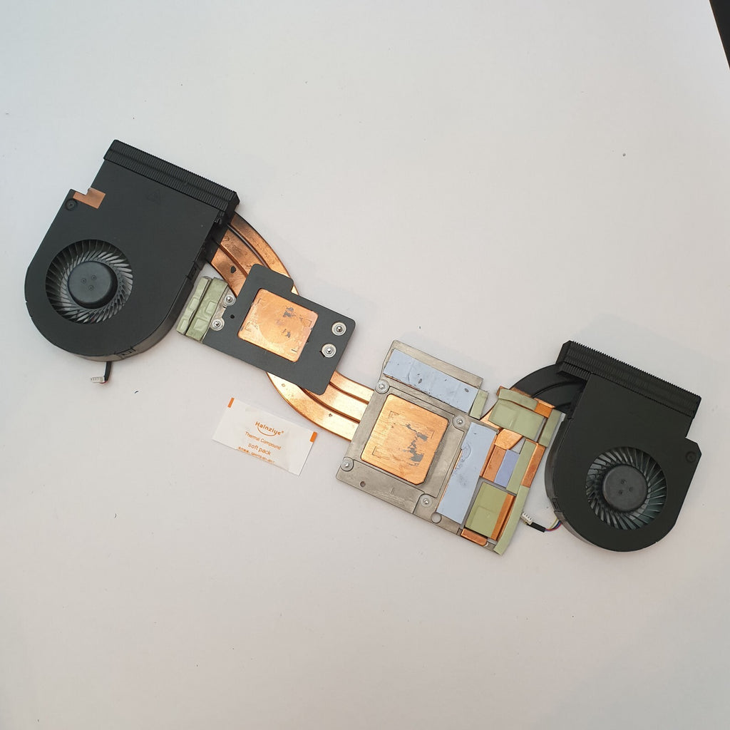 Dell Precision 7720 Kühler Lüfter Wärmeleitpaste Fan Cooler Heatsink – Bild 2
