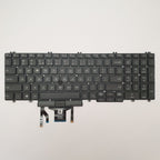 Dell Latitude 5510 Tastatur English US QWERTY Keyboard Backlit