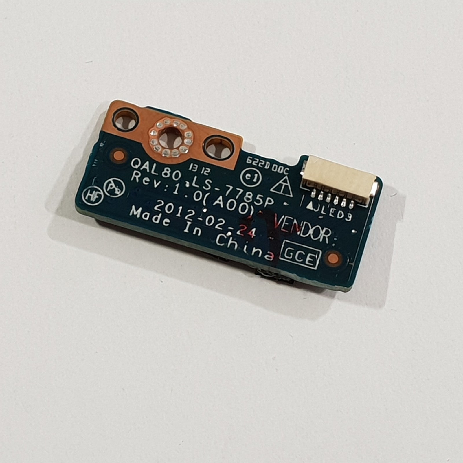 Dell Latitude E6430 LED Status LED Board Indicator Platine – Bild 2