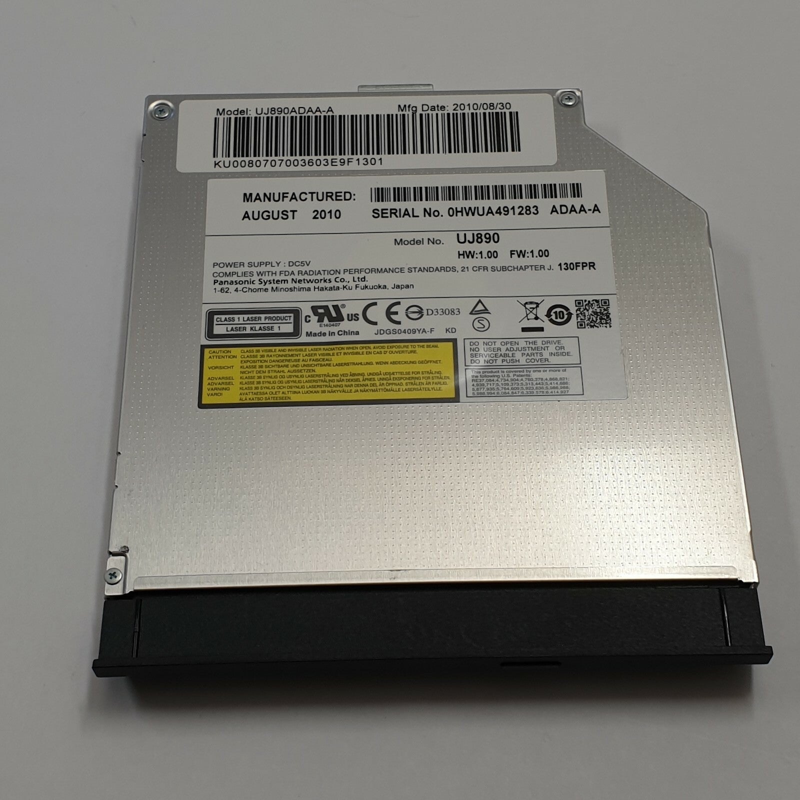 Packard Bell Easynote TK36 DVD Laufwerk Brenner SATA Optisches Laufwerk