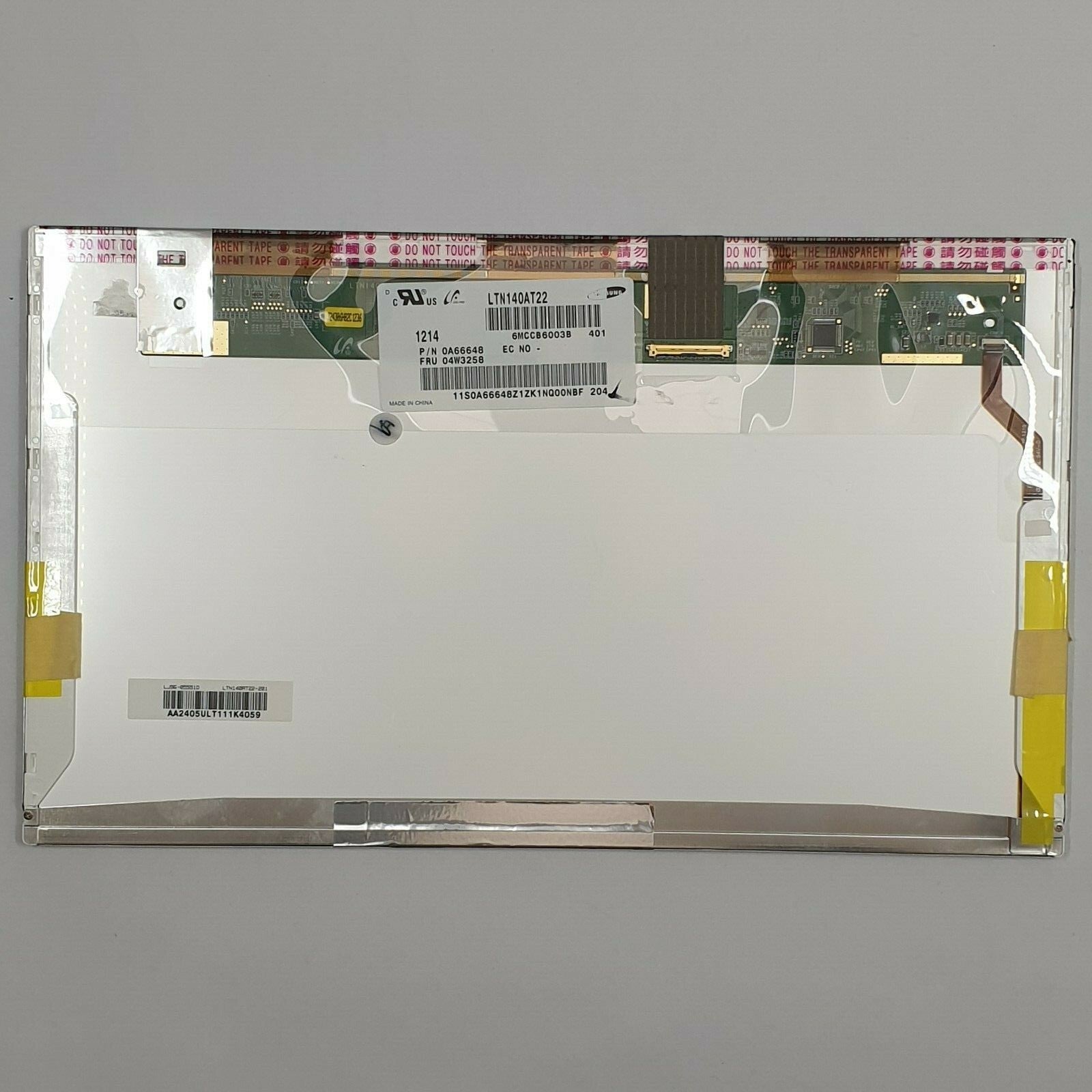 Samsung Universal HD Display 14 Zoll LTN140AT22 Panel LCD Bildschirm – Bild 2