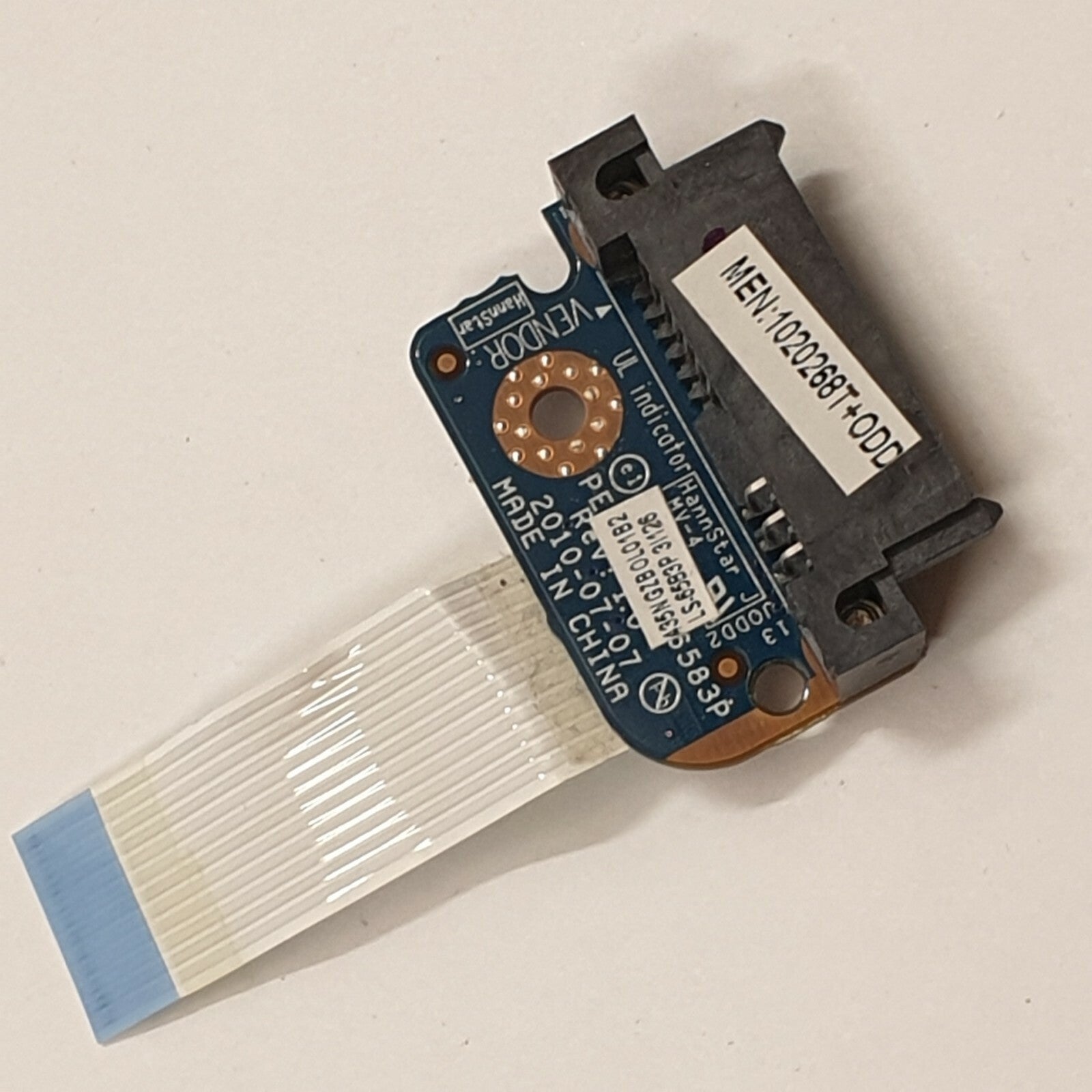 Packard Bell Easynote TK85 SATA DVD Laufwerk Adapter Board Connector Platine – Bild 2