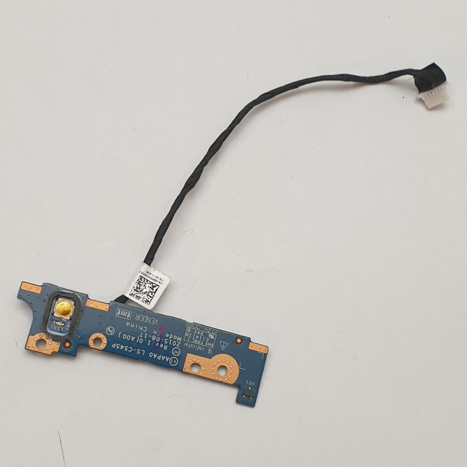 Dell Precision 7520 Powerbutton Einschaltknopf Platine Power Button Board