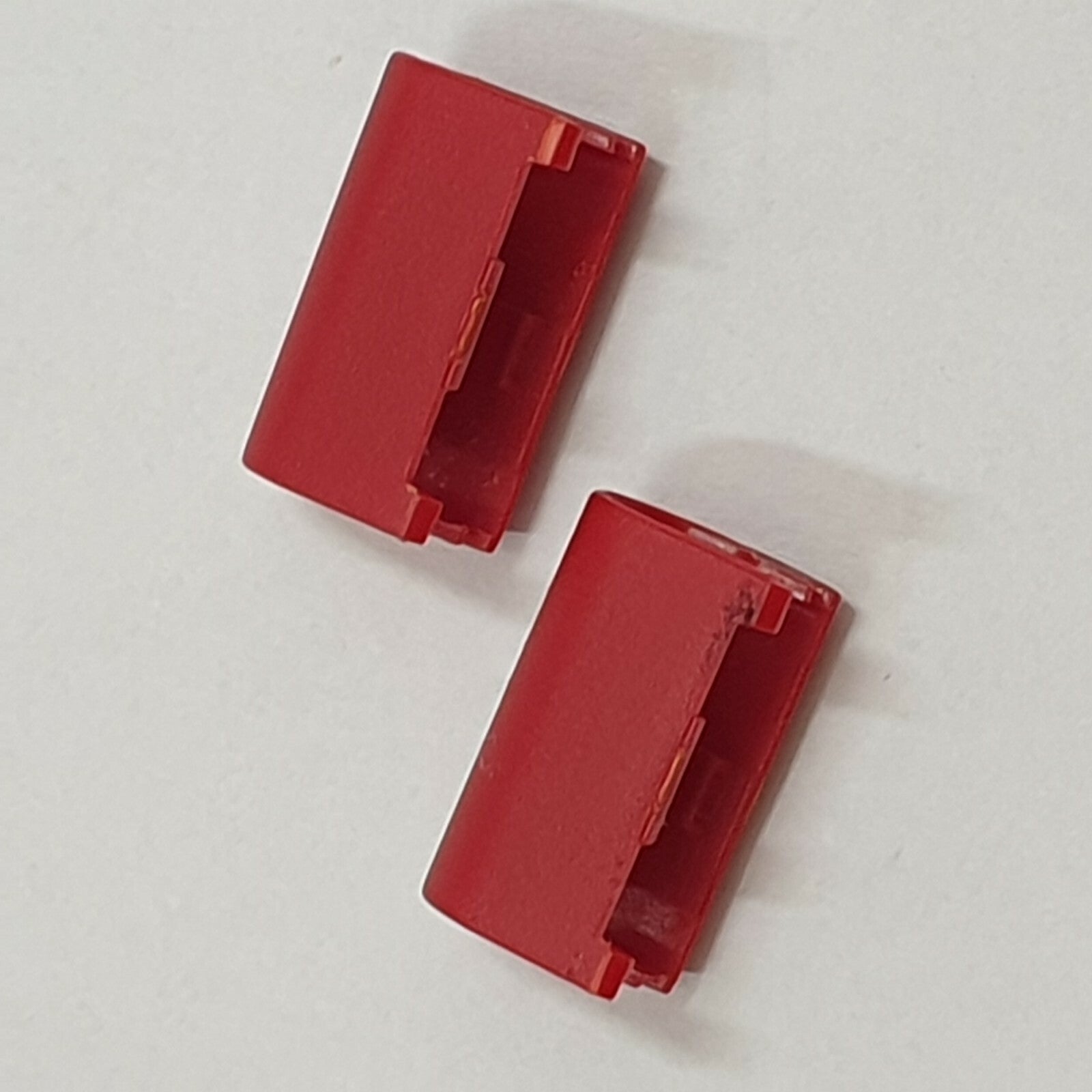 Dell Inspiron P24T Scharnierabdeckung Hinge Cover Set Rot – Bild 2