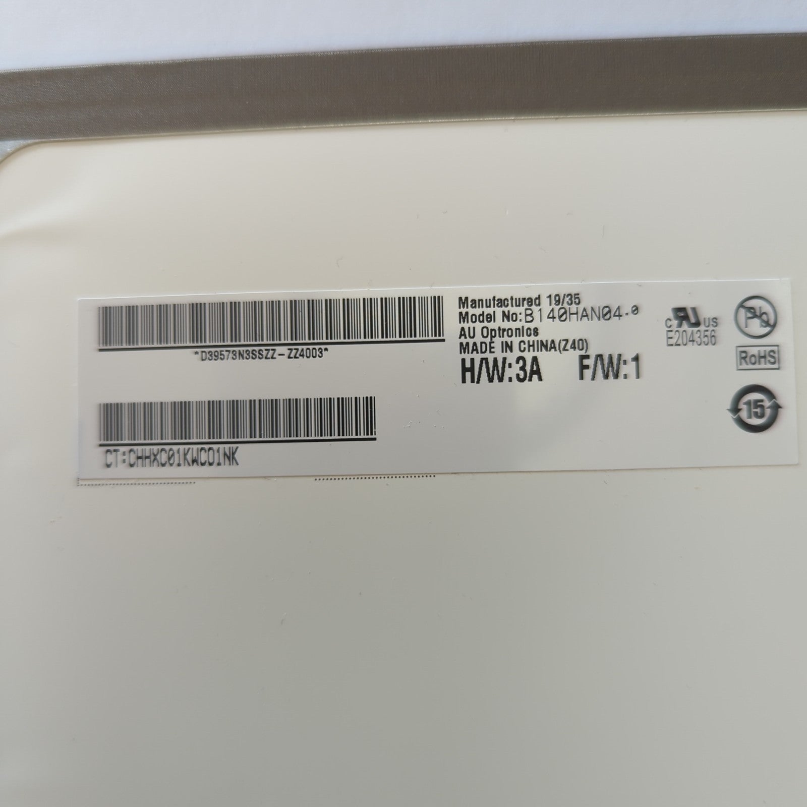 AU Optronics B140HAN04.0 FHD Display 14 Zoll Panel LCD Bildschirm – Bild 6