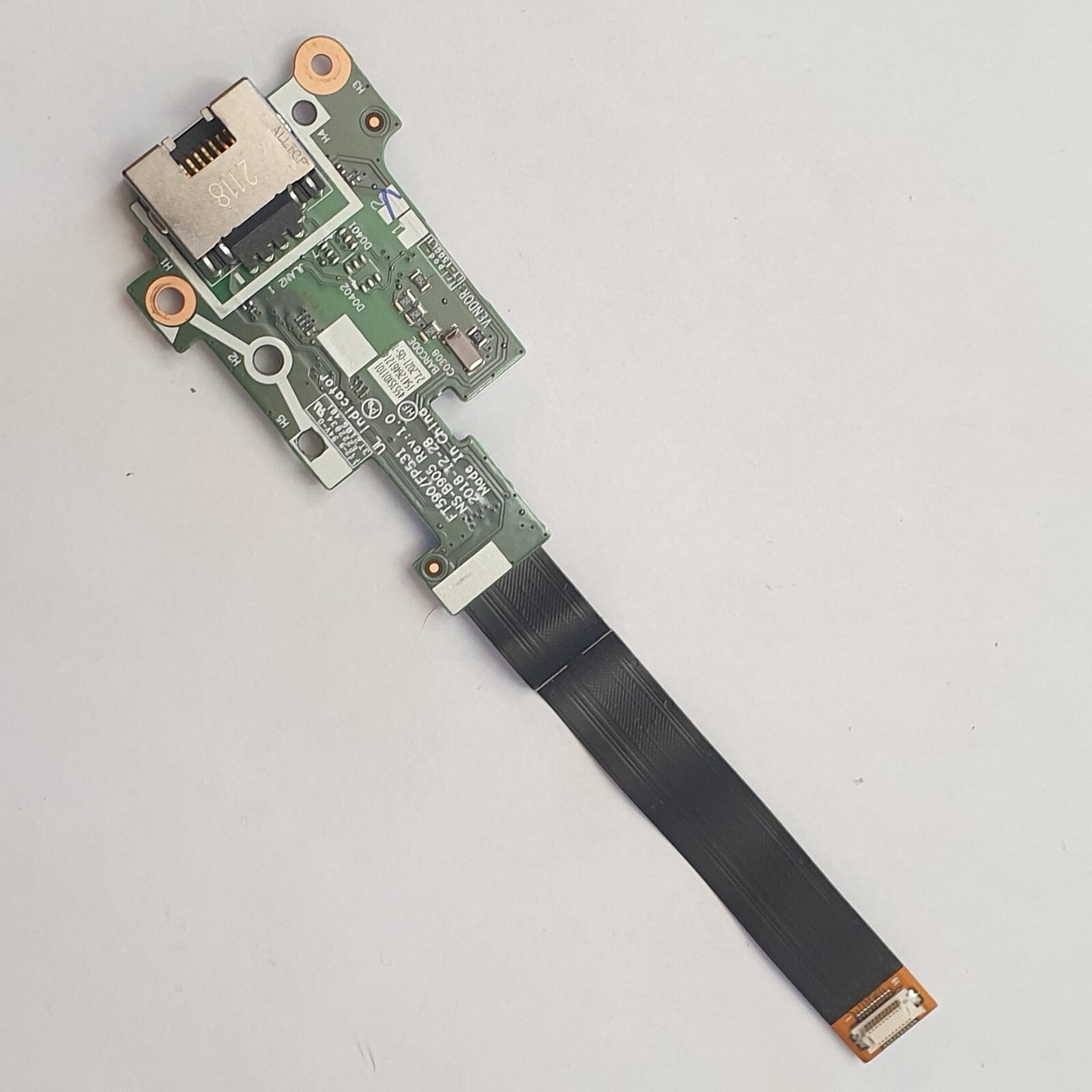 Lenovo ThinkPad T15 Gen 1 G1 LAN Port Board RJ45 Netzwerk Buchse Platine