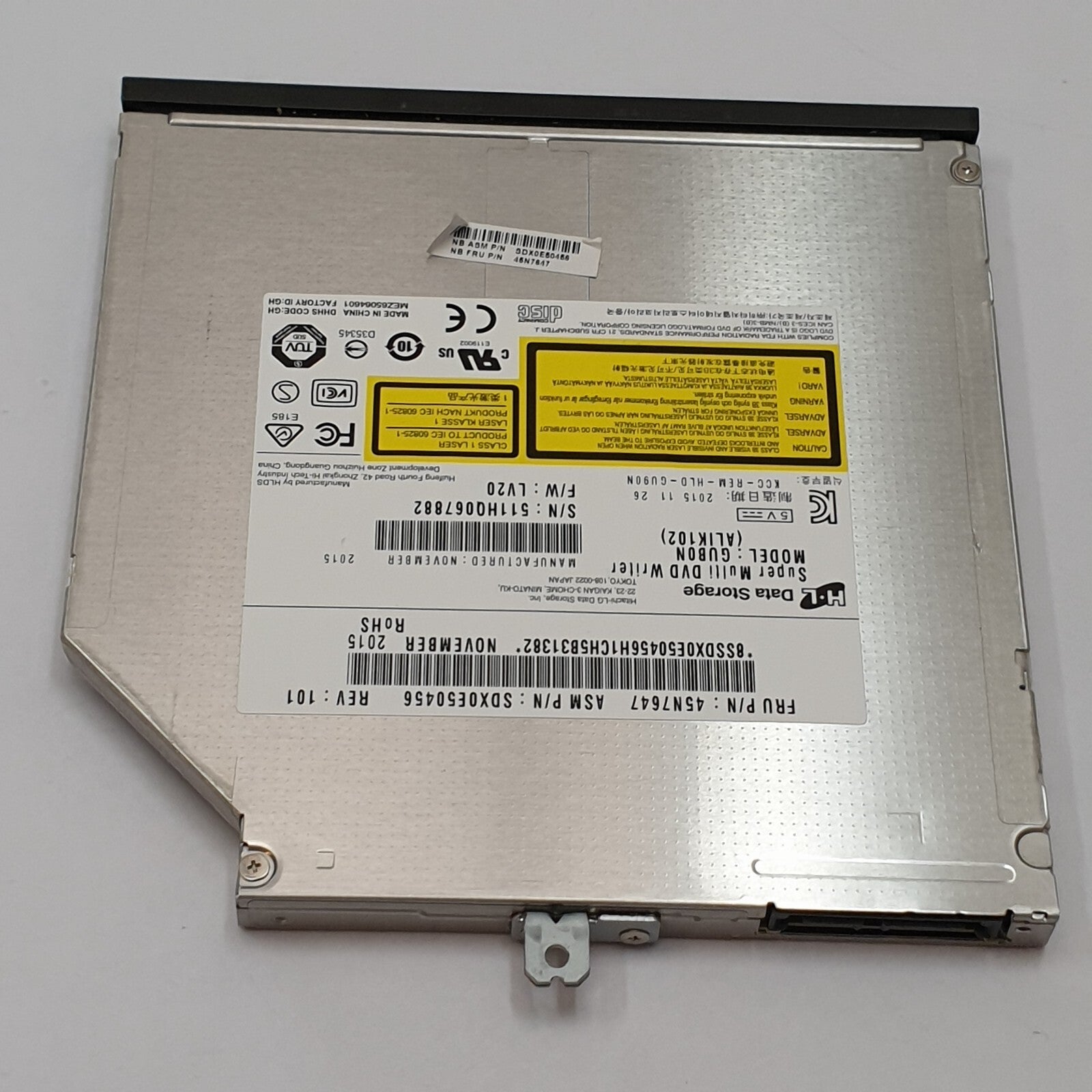 Lenovo ThinkPad W541 DVD Laufwerk Super Multi DVD Writer Brenner – Bild 2