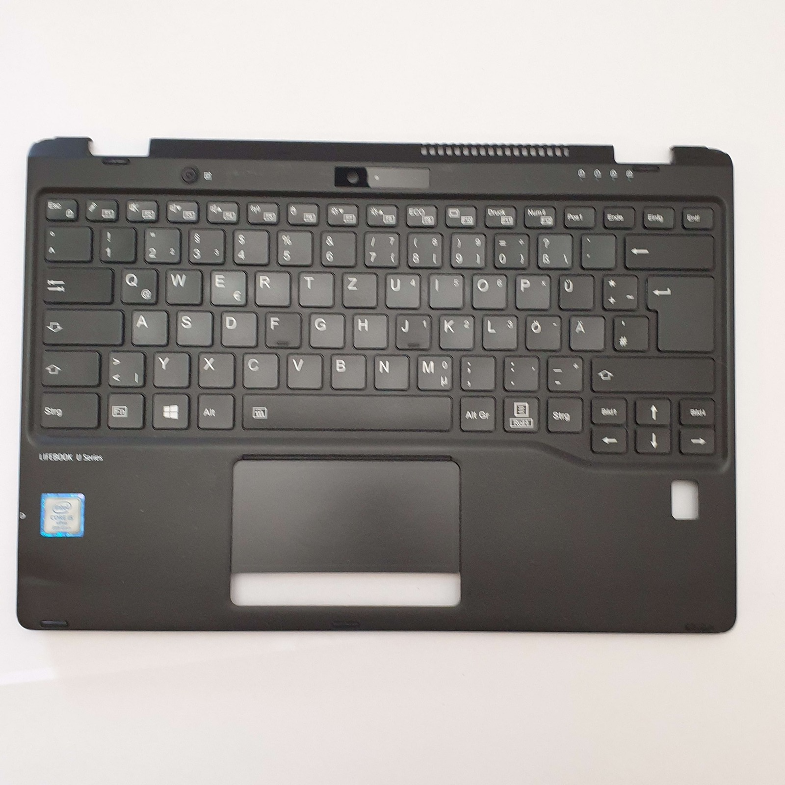 Fujitsu Lifebook U939X Handauflage Tastatur QWERTZ Palmrest Keyboard DE