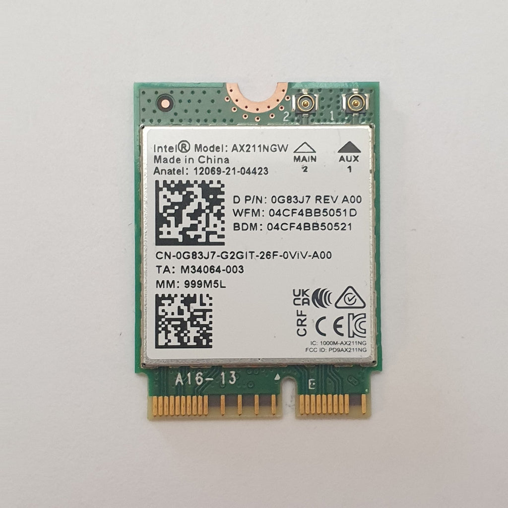 Dell Precision 3571 WLAN Karte WiFi Modul Wireless Adapter Card