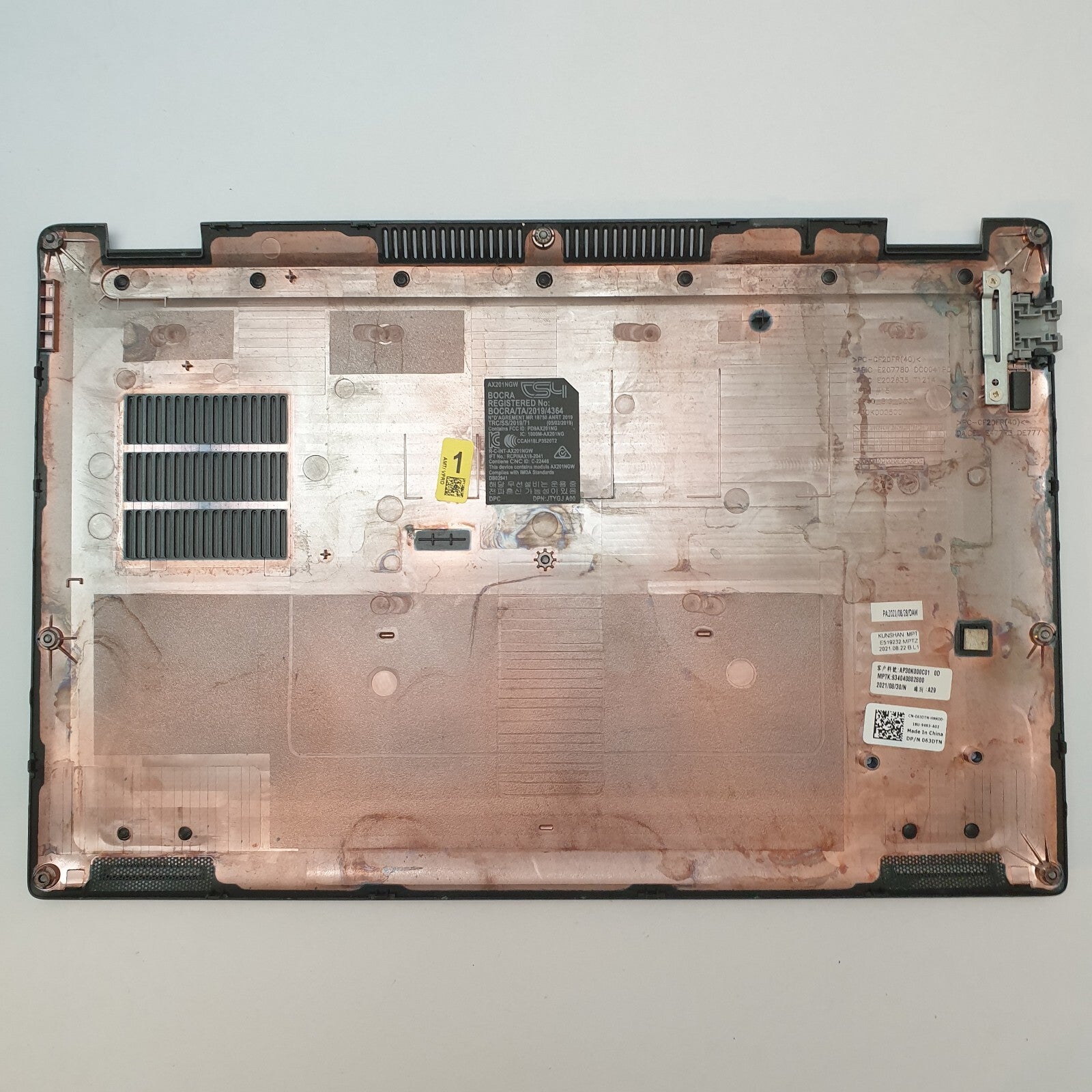 Dell Latitude 5420 Gehäuse Unterschale Unterteil Bottom Base Cover Case