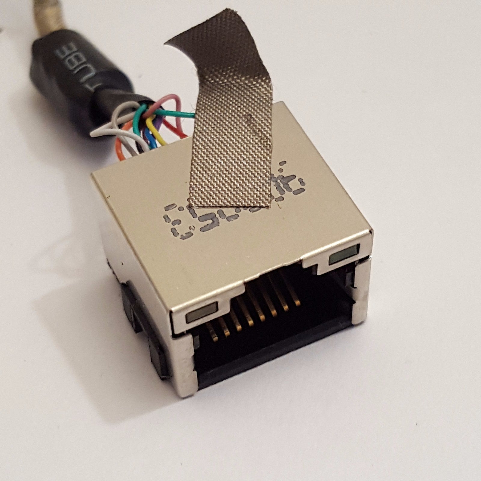HP EliteBook 8730w LAN Netzwerk Port Buchse Ethernet Anschluss Kabel