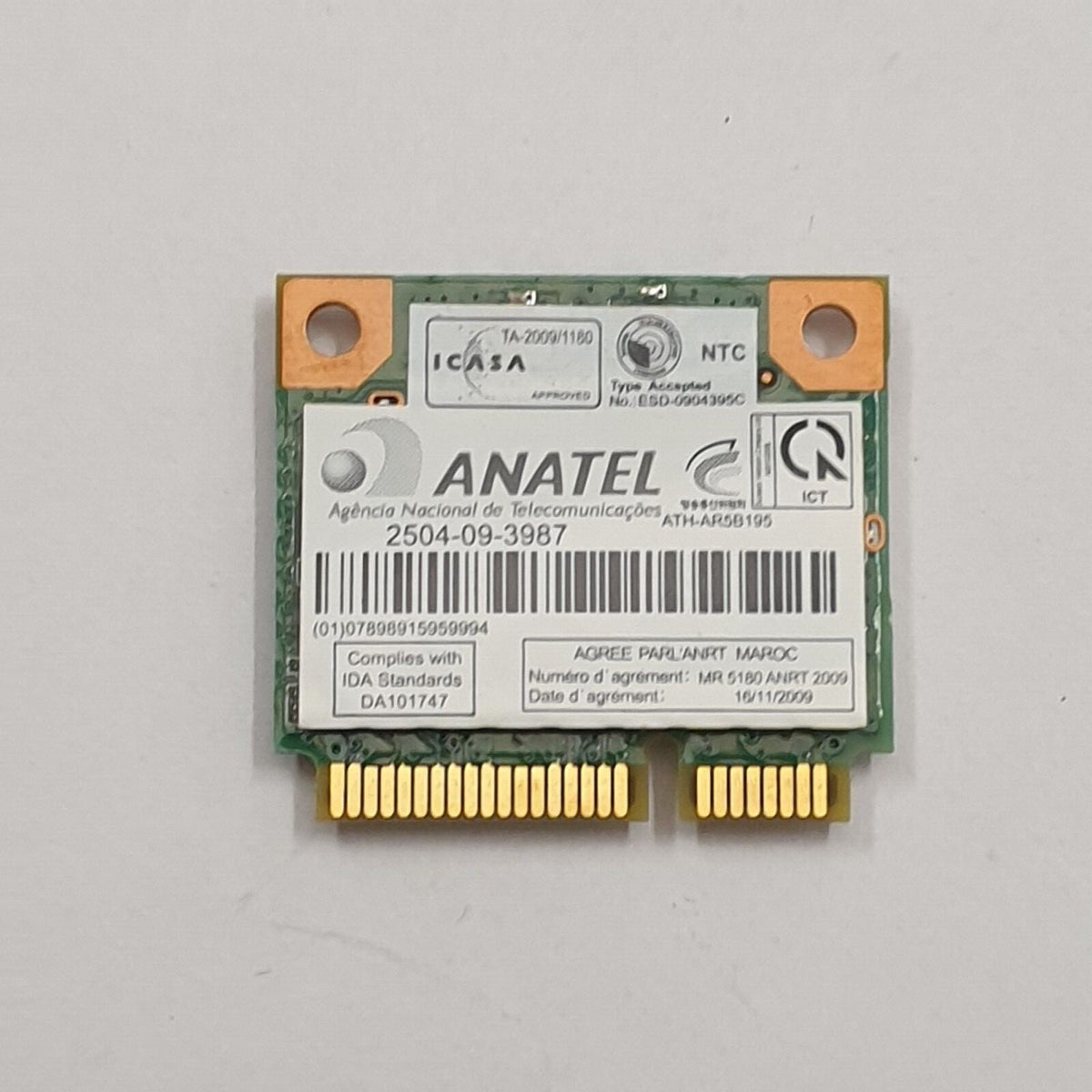 Toshiba Portege R830-118 WLAN Karte Wifi Wireless LAN Modul