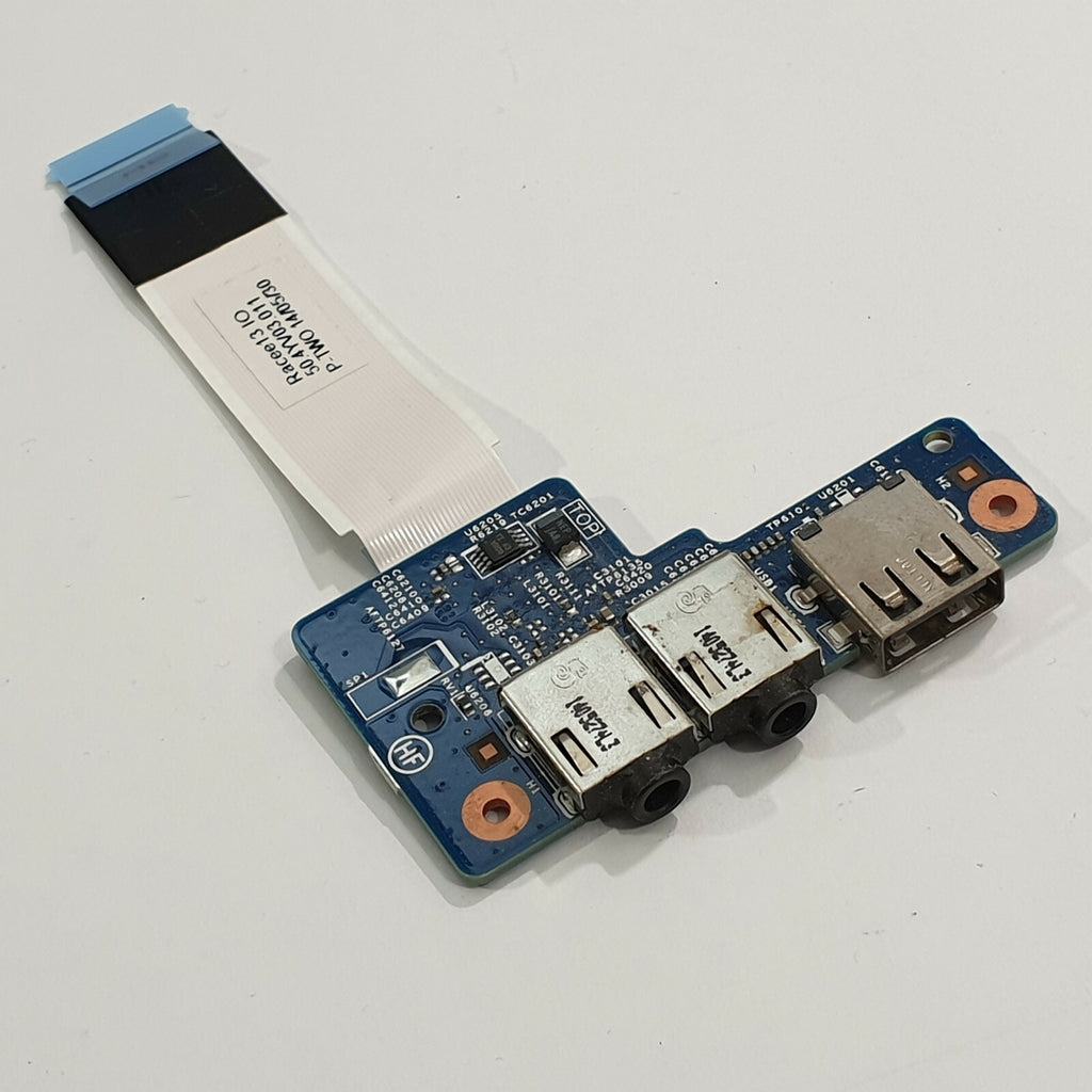 HP ProBook 430 G1 Sound Audio Audio USB I/O Board Platine mit Flachbandkabel