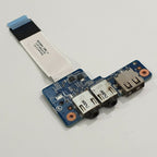 HP ProBook 430 G1 Sound Audio Audio USB I/O Board Platine mit Flachbandkabel