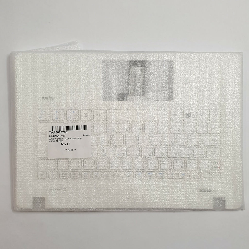 Acer Aspire V3-373 Handauflage Tastatur Nordic QWERTY Palmrest Keyboard Weiß – Bild 3