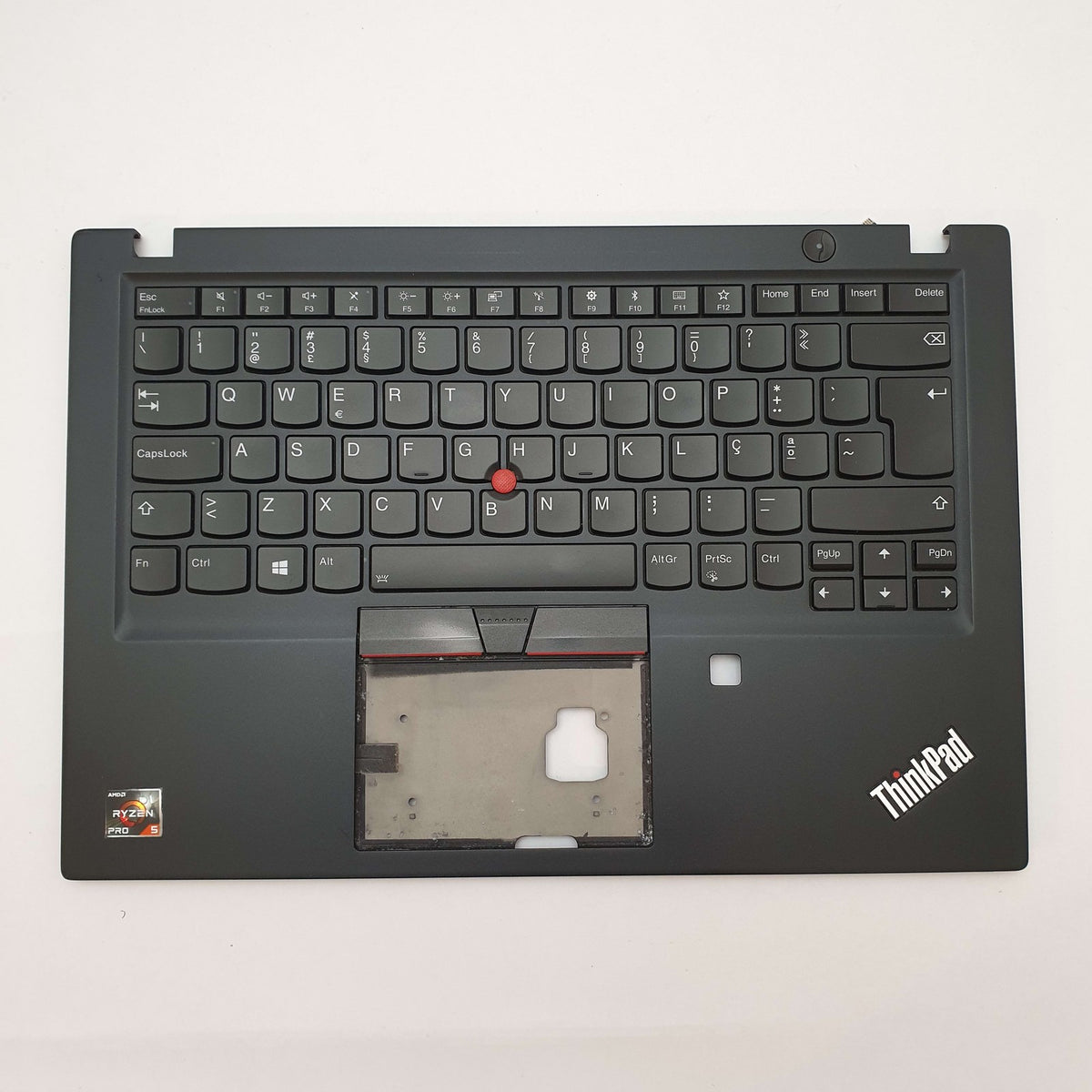 Lenovo ThinkPad T495s Handauflage Tastatur Portugiesisch QWERTY Palmrest Backlit