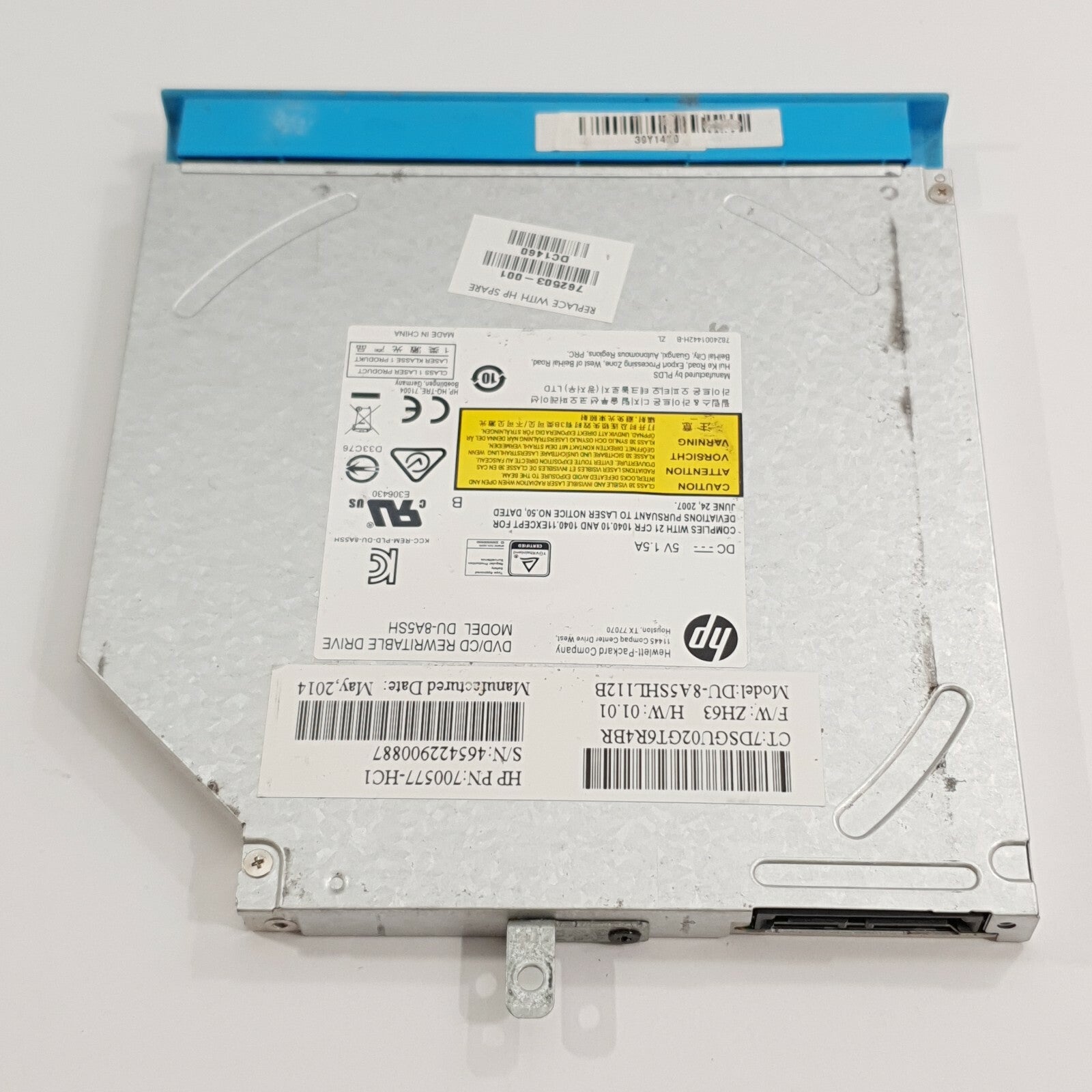 HP Pavilion 15 15-p serie DVD DVD Laufwerk Brenner CD DVD RW Drive SATA – Bild 2